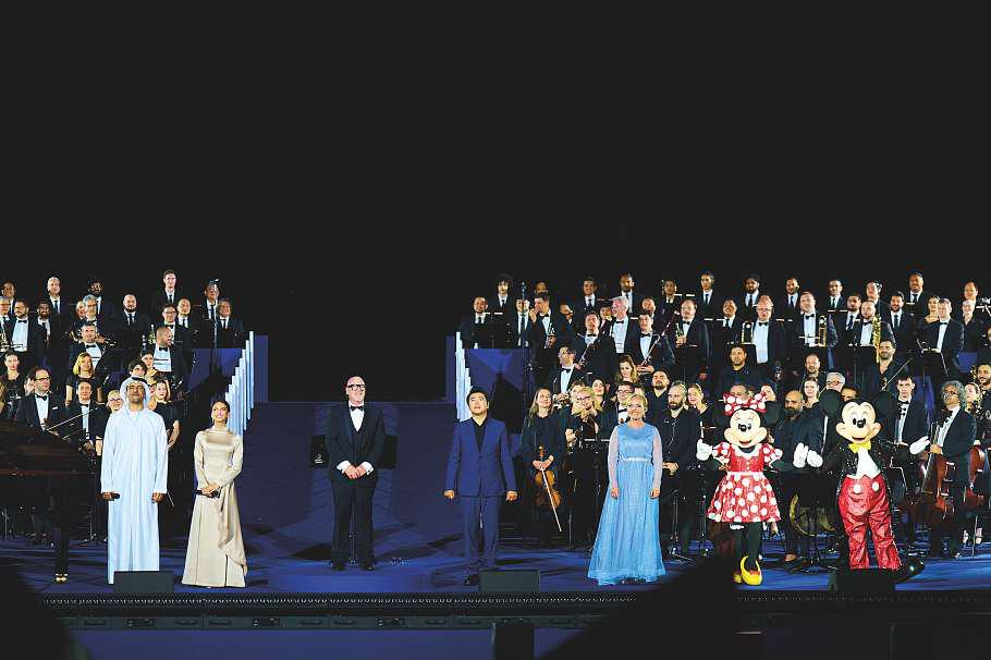 Stars descend for Disneyland's dream UAE debut