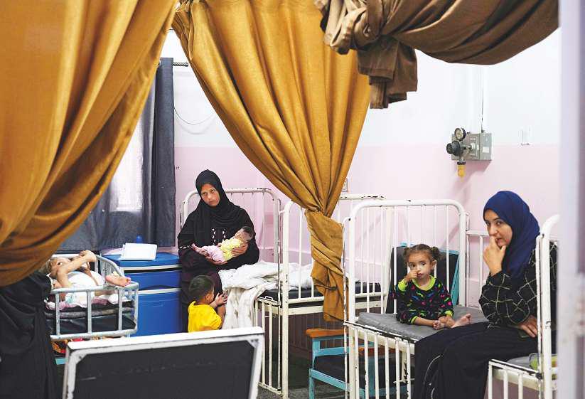 It's starvation for mothers and babies as Israel squeezes Gaza