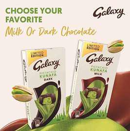 Kunafa chocolate gets a Galaxy twist from Mars