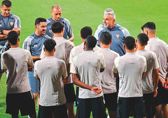 High-stakes debut for new UAE coach