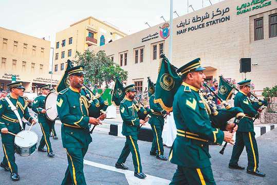 Dubai Police celebrate 69 years of service with Naif parade