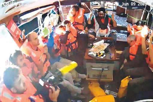 Greta, boat stopped from reaching Gaza