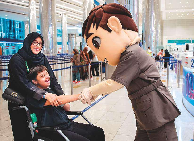 Dubai Airports hosts travel simulation for autistic kids