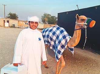 Boy battling illness gifted his dream camel
