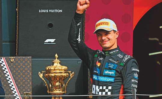 Norris wins home British GP