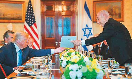 Netanyahu nominates Donald Trump for Nobel Peace Prize