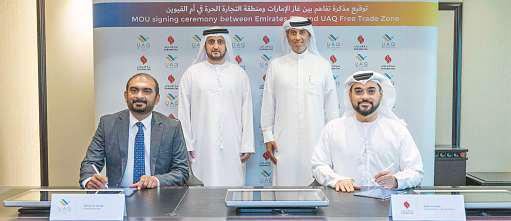 Emirates Gas inks deal with UAQ FTZ