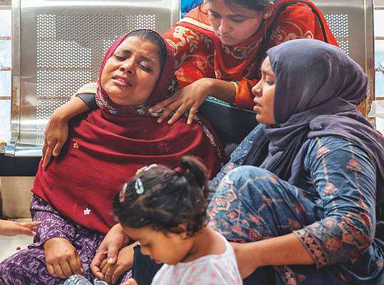 It felt like quake: Grief, chaos after jet crashes into school