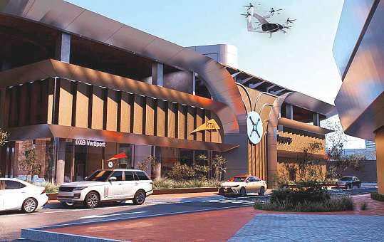 Construction underway for Dubai vertiport