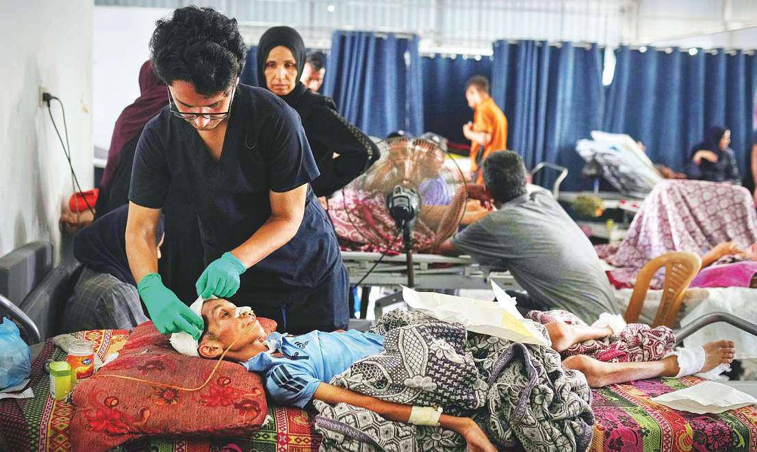 Gaza’s collapsing lifeline amid war