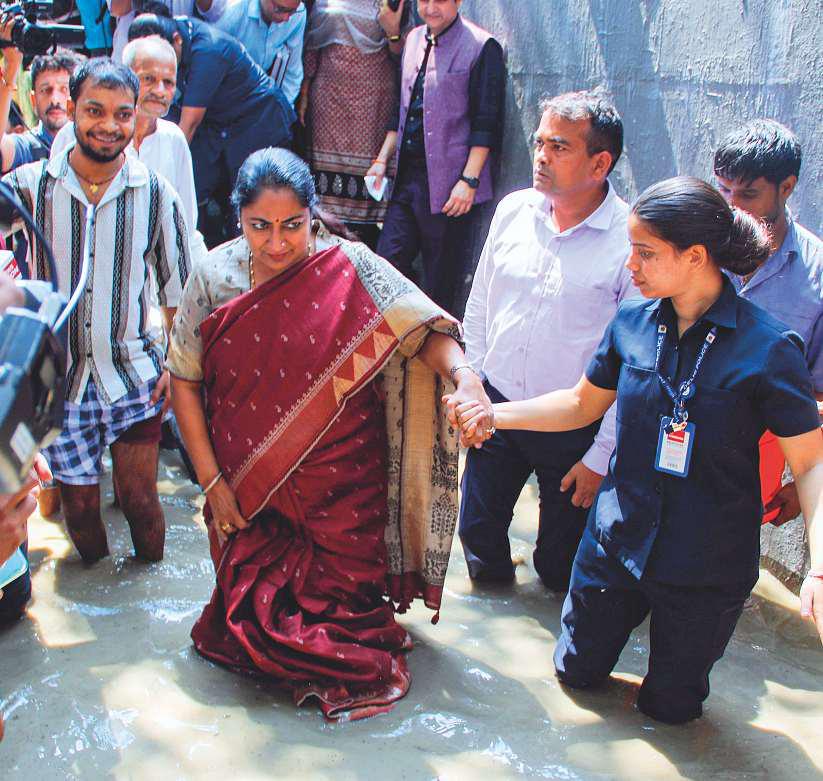 Delhi CM attack: CCTV shows man surveying her residence