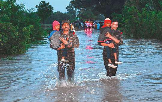 Two Telangana districts receive record rainfall
