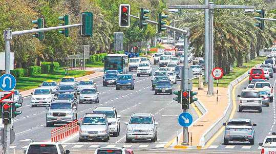 Al cameras power Abu Dhabi traffic signals