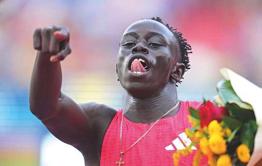 Teen sprinter Gout set for first real test