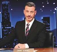Jimmy Kimmel gets standing ovation as he returns to his late-night show