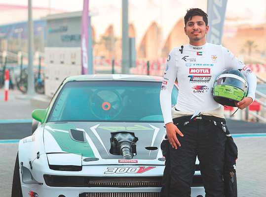 Emirati drifter gears up for global stage