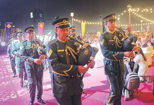 Dubai Police band joins celebrations