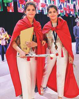 Tunisian twin sisters win Arab reading champion title