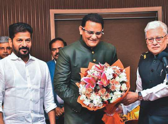 Azharuddin gets Minorities, Public Enterprises portfolios