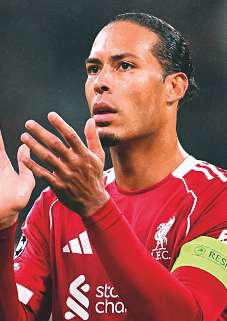 Van Dijk wants Liverpool to keep calm