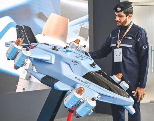 Firefighting drone, F1 car unveiled at DriftX