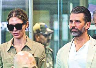 Trump Jr. grooves to Bollywood hits at big fat Indian wedding