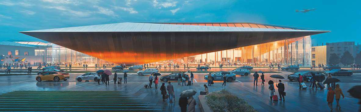 VILNIUS AIRPORT: Redesigned. Reconnected