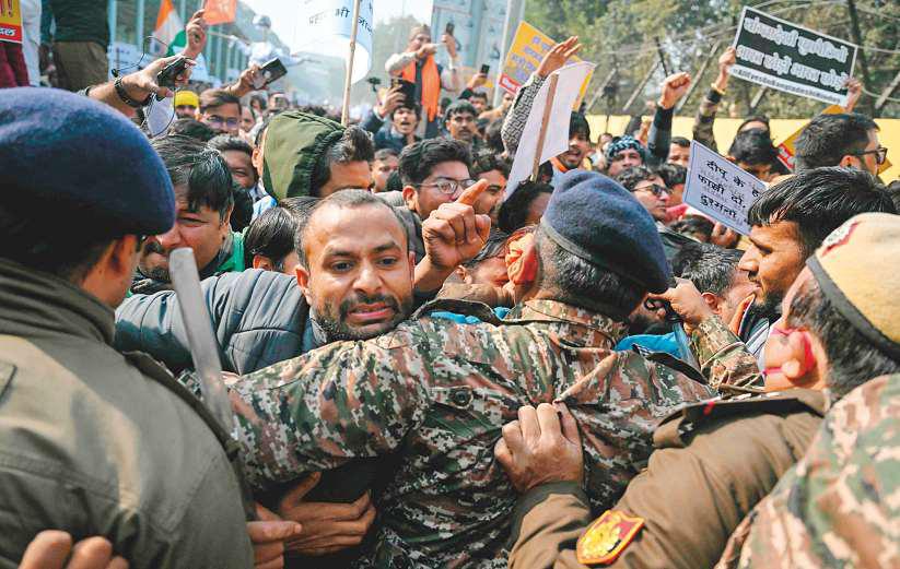 Lynching in Bangladesh spurs anti-Dhaka protest in Delhi