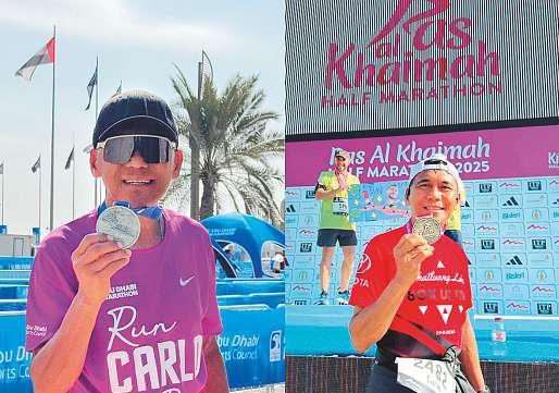 Expat on dialysis completes marathon
