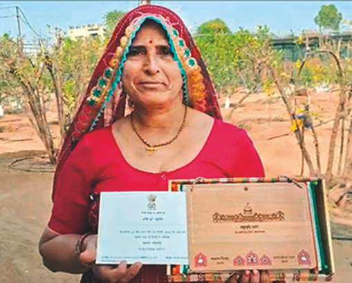 She grew apples in the desert, invited to Rashtrapati Bhavan
