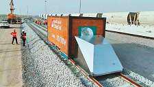 Etihad Rail tests UAE's 1st magnetic levitation rail