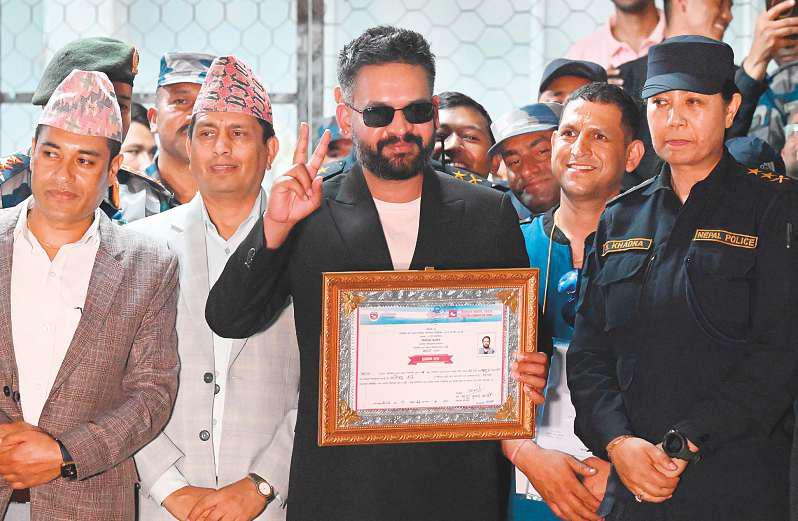 Nepal's rapper-led centrist party heads for poll landslide