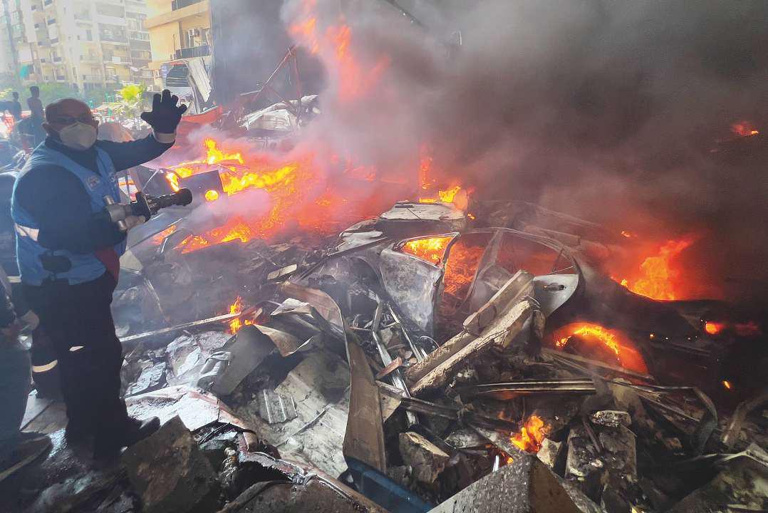 PANIC GRIPS LEBANON AS ISRAEL UNLEASHES FIERCEST STRIKES