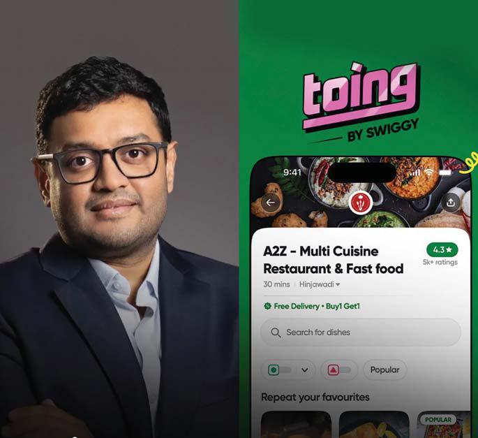 Swiggy Experiments with Affordable Dining Through New App 'Toing'