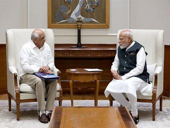 CM Bhupendra Patel meets PM Modi amid buzz over Gujarat cabinet shake-up, BJP chief change