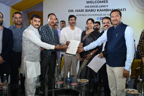 Hon'ble Odisha Governor visits Credai Odisha Home and Decor Expo 2025 Cuttack MLA Sofia Firdous also visited the Expo