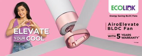 Signify launches a new range of Ecolink fans, combining energy efficiency with revolutionary designs and premium aesthetics