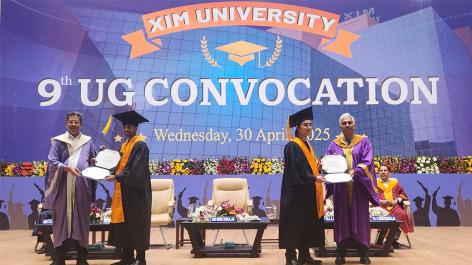 XIM University, Bhubaneswar hosts its 9th Undergraduate Convocation with Grandeur