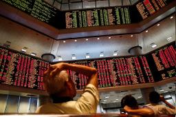World shares mostly slip after Wall Street breaks its winning streak