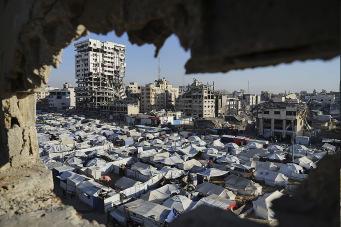 Israeli strikes across Gaza kill at least 59 as Israel prepares to ramp up its offensive