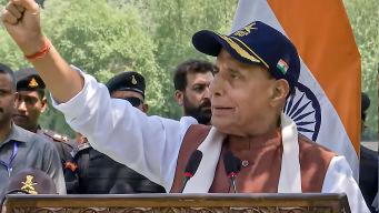 Defence Minister Rajnath Singh questions Pakistan's ability to handle nuclear weapons