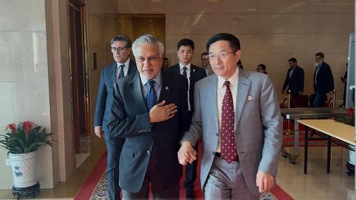 China pledges 'constructive role' for lasting India-Pakistan ceasefire as Pakistan's deputy PM visits Beijing
