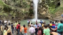 Bathing banned at Uttarakhand's Tiger Falls following death of two tourists