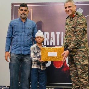 10-year-old boy honoured for serving soldiers during Operation Sindoor in Punjab border village