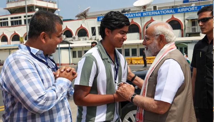 PM Modi Meets IPL Star Vaibhav Suryavanshi And His Parents In Patna