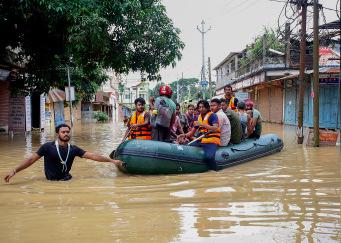 1,300 families take shelter as floods swamp Tripura; waterlogging paralyses Agartala, IMD warns of more rain