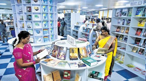 CM Stalin opens mega book park at Chennai Central Metro station