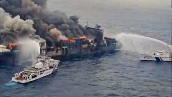 Oil spill from fire-damaged container ship may reach Kerala coast by June 14