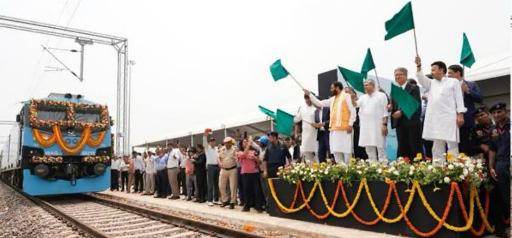 Minister Ashwini Vaishnaw inaugurates India's largest automobile Gatishakti Cargo Terminal in Manesar