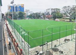 Rs 9-crore hockey turf at Maharaja's ready; nod awaited to host matches